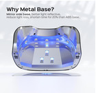 L  mpara Uv Recargable Inal  mbrica Para U  as - Luz Uv Para U  as De Gel Con Reflec