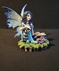 Fairy With Baby Dragon Statue Figurine Home Decor Fantasy 