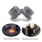 2 Pcs 1m 20 Teeth 5 6 8mm Shaft Hole Tapered Bevel Gear 11 45 Steel 1 Module    