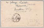 Poland 1945 Registered Censored Cover Warsaw   geneva Red Cross Post-wwii
