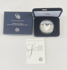 2021 W Us Mint Proof T1 American 1oz Silver Eagle  999 Bullion Coin W  Box Coa
