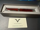 Visconti Opera Demo Red Velvet Fountain Pen Bonus Gift F Medium Nib Retail  750