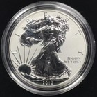 2012-s Silver Eagle San Francisco 2-coin Proof Set W Ogp Box   Coa - Pf   Rev Pf