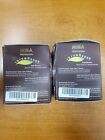 2 Boxes  Mina Ibrow Henna Semi-permanent Hair Color Dark Brown  exp 5 26  7e