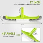 Pool Brush Head 17 5 Pool Brushes For Cleaning Pool Walls Curved Ends New