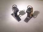 Vintage Railroad Mining Rail 1881 used In Montana Gold silver Mines Keychain        