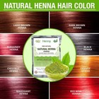 Henna Hair Color Powder - 100  Organic  No Ammonia  Ppd  Metallic Salts 60g