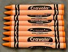 8 Orange Crayola Crayons Usa Made Free Shipn       L    k