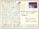 Iceland Postcard General Map Of Iceland Flag Compass 1981 Posted Vintage