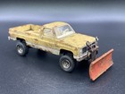 1986 Gmc Plow Truck Lifted 4x4 Rusty Weathered Custom 1 64 Diecast Greenlight