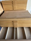 3 Units 7 Elements 6 Drawer Wooden Storage Box For Art Pastels Pencils Brushes