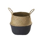 Picnic Basket Wicker Belly Basket Plant Pot Basket Grocery Basket