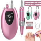 Electric Nail Drill File Acrylic Art File Manicure Pedicure Portable Machine Kit