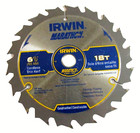 Irwin 24020 Marathon 6-1 2  Framing Ripping 18 Tooth Circular Saw Blade Qty 5