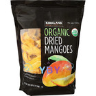 2 Packs Kirkland Signature Organic Dried Mangoes 40 Oz Each Pack  Total 5 Lbs