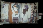 Disney Haunted Mansion Stretching Portraits Wallpaper Throw Pillow Nwot 