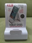 Joie Tablet Easel Stand  White With Gray Phone Or Tablet Holder For Desk  Table