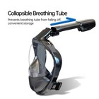 Mask Snorkel Dry Anti-fog And Anti-leak 180  panoramic Wide Viewfull Face Diving