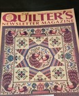 Vtg 1991 Quilters Newsletter Magazine Issues Lot Of 5 Jan - June Uncut Patterns