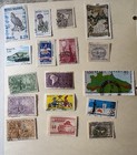 Ecuador Brazil Peru Stamp Lot Used Airmail Maps Fauna Birds Commemoratives