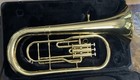 Jupiter Jbr-462 3 Valve Baritone Horn W  Mouthpiece   Original Case Serviced