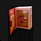 Coca Cola Ornament By Enesco Santa On Piano 295256  play It Again Santa   1997