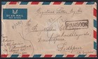 Burma 1947 Rangoon Registered Cover
