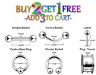 Pair 8g-50mm Acrylic Plugs Double Flare Gauges Solid Saddle Ear Tunnels 1001
