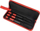 Hfs r  3pcs Thread Repair File Set High Carbon Steel Thread Restorer Sae metric