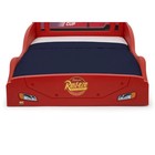 Cars Toddler Bed Lightning Mcqueen Plastic Safe Race Car Bed Frame Red Boys Kids