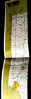 Vintage 1966 Ohio Turnpike Road Map