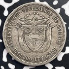 1904 Panama 25 Centesimos Lot c3521 Silver 