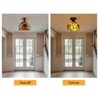 20cm Vintage Glass Ceiling Light  Ceiling Lamp  Flush Mount Ceiling Light