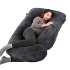 57  Full Body Pregnancy Pillow For Sleep  Removable Washable Cover  Maternity Co