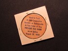 1959 Presque Isle  Maine Wooden Nickel Token - Presque Isle  Me 100th Coin Blu