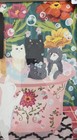 New Sapna Shah Cats In A Bubble Bath Bathtub Floral Framed Art Print Portrait
