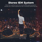 Xtuga Sem200 Stereo Wireless In Ear Monitor System uhf Iem Stage Monitoring