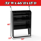 Van Shelving Storage W hooks For Ford Transit  Gm  Nv  Promaster sprinter metris
