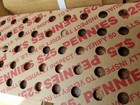 Sealed Hole Bank Box Of Pennies  Find Wheat  Copper  Unc    25 Real Coins