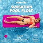 Trc Recreation Sunsation 1 75  Thick Foam Lounger Raft Pool Float  Flamingo Pink