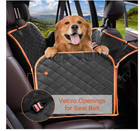 Dog Car Seat Cover For Back Seat Waterproof Hammock Nonslip Backseat Dog Cover