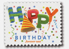 Usps Happy Birthday Party Stamps Unused Forever Postage Sheets  100stampstotal 