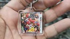 Nintendo 3ds N3ds Game Art Video Game Keychain   Chain   Pendent  front   Back 