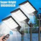 Commercial Led Solar Street Light Outdoor Pir Motion Sensor Road Lamp Waterproof