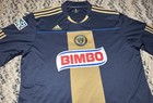 Authentic Philadelphia Union 2010 2011 Adidas Mls Football Soccer Jersey Kit 2xl