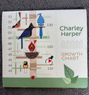 Charley Harper Growth Chart - Kids Room - Mcm Naturalist Artist - 66 Inches Tall