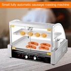 Commercial Electric 27 12 Hot Dog 10  5roller Grill Cooker Machine