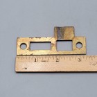 Vintage Steel Interior Door Strike Plate Mortise 3 25 