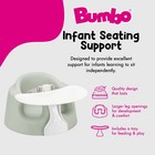 Bumbo Infant Floor Seat Plus  Sit Up Chair  Adjustable Safety Harness  Agave