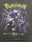 Vintage Pokemon 1999 Mewtwo Training Is Over Pikachu Nintendo Shirt L Ultra Rare